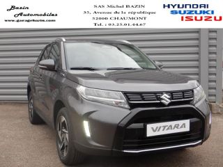 52000 : Hyundai Chaumont - Garage Michel Bazin - SUZUKI Vitara - Vitara - Titan Dark Gray Pearl métallisé - Traction - Essence/Micro-Hybride