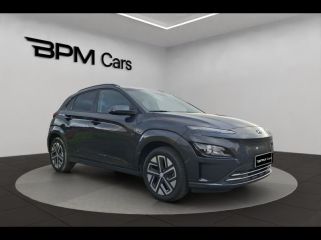 75013 : Hyundai Paris 13 - BPM Cars - HYUNDAI Kona - Kona - Dark Knight Métal - Traction - Electrique