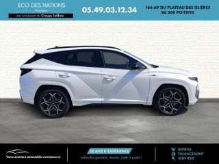 86000 : Hyundai Poitiers - Eco des Nations - HYUNDAI Tucson - Tucson - Serenity White Métal - Traction - Hybride : Essence/Electrique