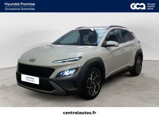 69300 : Hyundai Lyon Nord - Groupe Central Autos - HYUNDAI KONA HYBRID Executive - KONA - Blanc - Automate sequentiel - Essence / Courant électrique