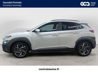 69300 : Hyundai Lyon Nord - Groupe Central Autos - HYUNDAI KONA HYBRID Executive - KONA - Blanc - Automate sequentiel - Essence / Courant électrique