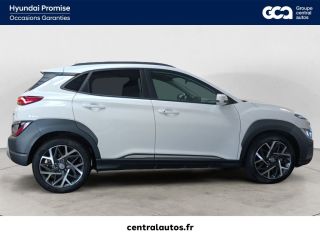 69300 : Hyundai Lyon Nord - Groupe Central Autos - HYUNDAI KONA HYBRID Executive - KONA - Blanc - Automate sequentiel - Essence / Courant électrique