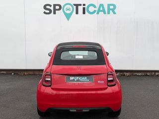 33140 : Hyundai Bordeaux Sud Villenave d'Ornon - Sipa Automobiles - FIAT 500e CABRIOLET (RED) - 500 III ELECTRIQUE - Rouge - Automate à fonct. Continu - Courant électrique