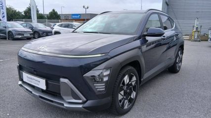 60880 : Hyundai Compiègne - Groupe PROTEA - HYUNDAI KONA Executive - KONA II - BLEU - Automate sequentiel - Essence / Courant électrique