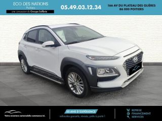 86000 : Hyundai Poitiers - Eco des Nations - HYUNDAI Kona - Kona - Chalk White Métal - Traction - Essence