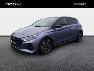 18230 : Hyundai Bourges - BPM Cars - HYUNDAI i20 - i20 - Meta Blue Métal/Toit+rétros Black - Traction - Essence