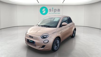 33140 : Hyundai - Sipa Automobiles – Bordeaux Sud - Villenave d’Ornon - FIAT 500e BERLINE Nouvelle 500 - 500 III ELECTRIQUE - Rose - Automate à fonct. Continu - Courant électrique