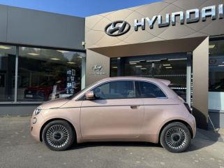 50300 : Hyundai Avranches - GCA - FIAT 500 - 500 - Rose Gold métal - Traction - Electrique