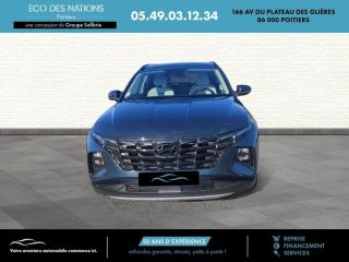 86000 : Hyundai Poitiers - Eco des Nations - HYUNDAI Tucson - Tucson - Teal Blue Métal - Traction - Hybride : Essence/Electrique