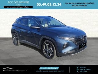 86000 : Hyundai Poitiers - Eco des Nations - HYUNDAI Tucson - Tucson - Teal Blue Métal - Traction - Hybride : Essence/Electrique
