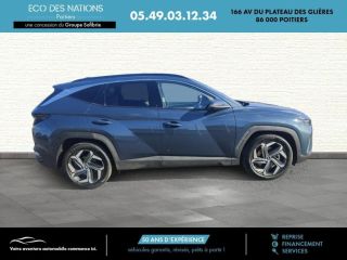86000 : Hyundai Poitiers - Eco des Nations - HYUNDAI Tucson - Tucson - Teal Blue Métal - Traction - Hybride : Essence/Electrique