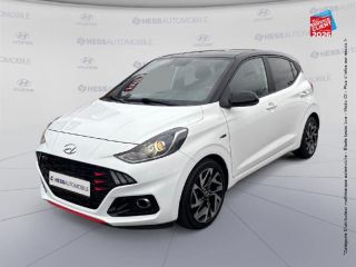 67800 : Hyundai Strasbourg - HESS Automobile - HYUNDAI i10 - i10 - Polar White/Toit/rétros Black - Traction - Essence