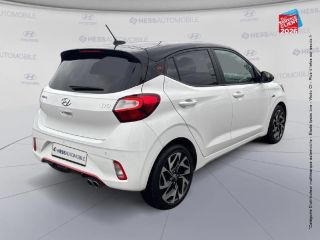67800 : Hyundai Strasbourg - HESS Automobile - HYUNDAI i10 - i10 - Polar White/Toit/rétros Black - Traction - Essence