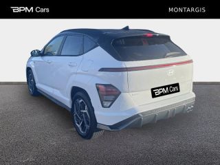 45200 : Hyundai Montargis - BPM Cars - HYUNDAI Kona - Kona - Atlas White/Toit/rétros Black - Traction - Hybride : Essence/Electrique