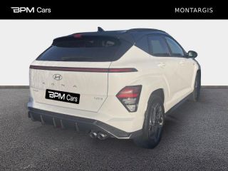 45200 : Hyundai Montargis - BPM Cars - HYUNDAI Kona - Kona - Atlas White/Toit/rétros Black - Traction - Hybride : Essence/Electrique