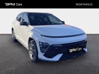 45200 : Hyundai Montargis - BPM Cars - HYUNDAI Kona - Kona - Atlas White/Toit/rétros Black - Traction - Hybride : Essence/Electrique