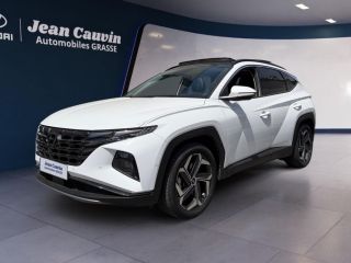 06130 : Hyundai Grasse - Garage Jean Cauvin - HYUNDAI TUCSON Executive - TUCSON IV - Blanc - Boîte automatique - Essence / Courant électrique
