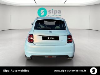 33140 : Hyundai - Sipa Automobiles – Bordeaux Sud - Villenave d’Ornon - FIAT 500e BERLINE Nouvelle 500 - 500 III ELECTRIQUE - Celestial Blue - Automate à fonct. Continu - Courant électrique