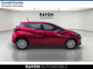 42100 : Hyundai Saint-Etienne - Ravon Automobile - NISSAN MICRA 2021.5 Business Edition - MICRA V - Rouge - Boîte manuelle - Essence sans plomb