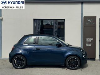 13200 : HYUNDAI Arles - Lexa Automobile - FIAT 500e CABRIOLET MY22 SERIE 1 STEP 1 La Prima - 500 III ELECTRIQUE - Bleu - Automate à fonct. Continu - Courant électrique