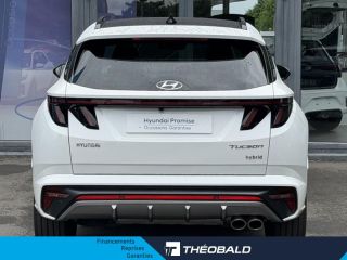 57100 : Hyundai Thionville - Théobald Automobiles - HYUNDAI Tucson - Tucson - Serenity White Métal/Toit/rétros Black - Traction - Hybride : Essence/Electrique