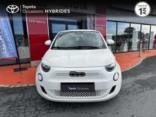 50000 : Hyundai Saint-Lô - GCA - FIAT 500 3+1 - 500 3+1 - Blanche - Traction - Electrique