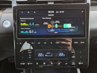 77240 : Hyundai Melun - CAP FOURNIER - HYUNDAI TUCSON Creative - TUCSON IV - Blanc - Boîte automatique - Essence / Courant électrique