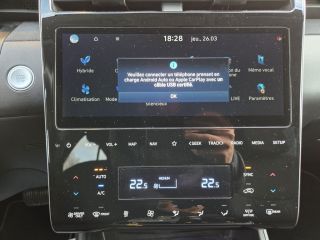 77240 : Hyundai Melun - CAP FOURNIER - HYUNDAI TUCSON Creative - TUCSON IV - Blanc - Boîte automatique - Essence / Courant électrique