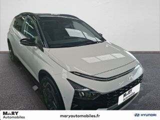 76000 : Hyundai Rouen - JFC by Mary Automobiles - HYUNDAI BAYON Executive - BAYON - ATLAS WHITE/PHANTOM BLACK - Automate sequentiel - Essence sans plomb