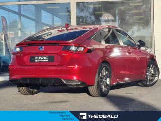 57200 : Hyundai Sarreguemines - Theobald Automobiles - HONDA Civic - Civic - Rouge Cristallin Premium Métallisé - Traction - Hybride : Essence/Electrique