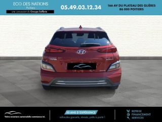 86000 : Hyundai Poitiers - Eco des Nations - HYUNDAI Kona - Kona - Sunset Red Métal - Traction - Electrique