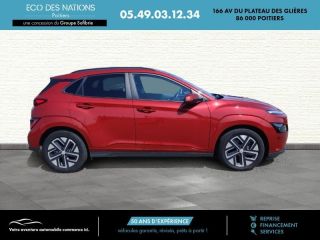 86000 : Hyundai Poitiers - Eco des Nations - HYUNDAI Kona - Kona - Sunset Red Métal - Traction - Electrique
