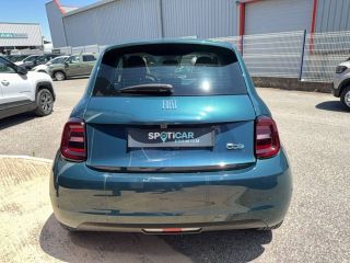 04100 : Hyundai Manosque - Pedinielli - FIAT 500e 3+1 Nouvelle 500 - 500 III ELECTRIQUE - Bleu - Automate à fonct. Continu - Courant électrique