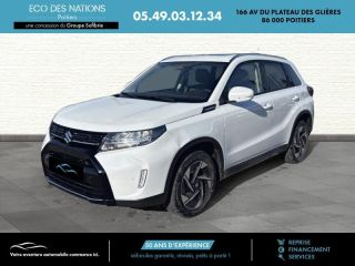 86000 : Hyundai Poitiers - Eco des Nations - SUZUKI Vitara - Vitara - Blanc - Traction - Essence/Micro-Hybride