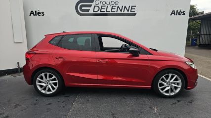 30100 : Hyundai Alès - Auto Hall - SEAT IBIZA FR - IBIZA V - Rouge - Automate sequentiel - Essence sans plomb