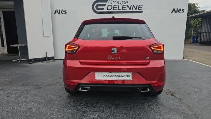30100 : Hyundai Alès - Auto Hall - SEAT IBIZA FR - IBIZA V - Rouge - Automate sequentiel - Essence sans plomb