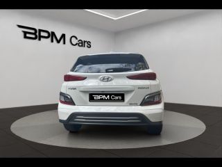 92250 : Hyundai La Garenne-Colombes - BPM Cars - HYUNDAI Kona - Kona - Serenity White Métal - Traction - Electrique