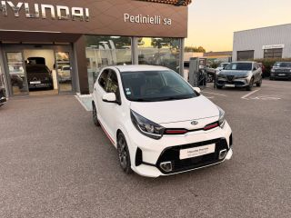 84120 : Hyundai PERTUIS - SA PEDINIELLI - KIA PICANTO GT Line Premium - PICANTO III - BLANC - Boîte automatisée - Essence sans plomb
