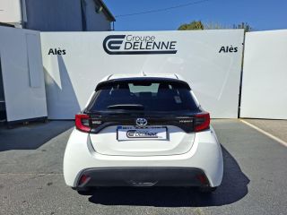 30100 : Hyundai Alès - Auto Hall - TOYOTA YARIS HYBRIDE MY20 Design - YARIS IV - Blanc - Automate à fonct. Continu - Essence / Courant électrique