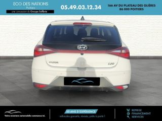86000 : Hyundai Poitiers - Eco des Nations - HYUNDAI i20 - i20 - Blanc - Traction - Essence
