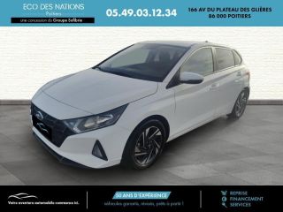 86000 : Hyundai Poitiers - Eco des Nations - HYUNDAI i20 - i20 - Blanc - Traction - Essence