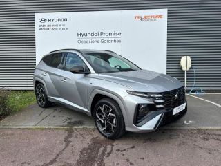 14100 : Hyundai Lisieux - Trajectoire Automobiles - HYUNDAI Tucson - Tucson - Shimmering Silver Métal - Traction - Hybride : Essence/Electrique