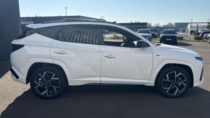 85000 : Hyundai MoceanRent | La Roche-sur-Yon - Océane Auto - HYUNDAI TUCSON N Line Ultime Edition - TUCSON IV - Blanc - Boîte automatique - Essence / Courant électrique