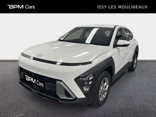 92130 : Hyundai ISSY-LES-MOULINEAUX - BPM Cars - HYUNDAI Kona - Kona - Atlas White - Traction - Hybride : Essence/Electrique