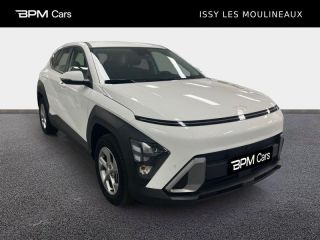 92130 : Hyundai ISSY-LES-MOULINEAUX - BPM Cars - HYUNDAI Kona - Kona - Atlas White - Traction - Hybride : Essence/Electrique