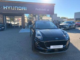 84120 : Hyundai PERTUIS - SA PEDINIELLI - FORD PUMA Titanium - PUMA II - Noir - Boîte manuelle - Essence sans plomb