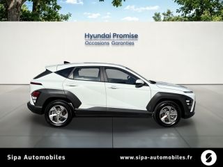 33110 : Hyundai Bordeaux Nord Le Bouscat - Sipa Automobiles - HYUNDAI KONA Intuitive - KONA II - Blanc - Automate sequentiel - Essence / Courant électrique