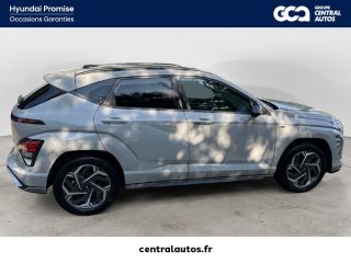 38300 : Hyundai Bourgoin-Jallieu - Groupe Central Autos - HYUNDAI KONA N Line Executive - KONA II - Gris - Automate sequentiel - Essence / Courant électrique