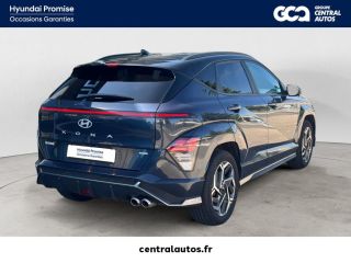 38200 : Hyundai Vienne - Groupe Central Autos - HYUNDAI KONA N Line Executive - KONA II - Bleu - Automate sequentiel - Essence / Courant électrique