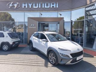 19100 : Hyundai Brive-la-Gaillarde - Garage Pouget - HYUNDAI Kona - Kona - Atlas White - Traction - Hybride : Essence/Electrique